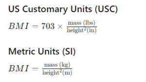 US Customary Units (USC)